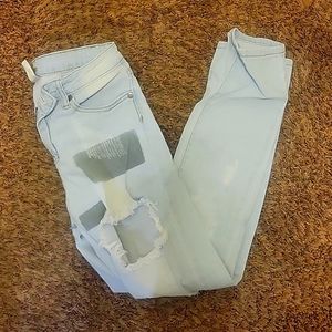 Women's Distressed Jeans